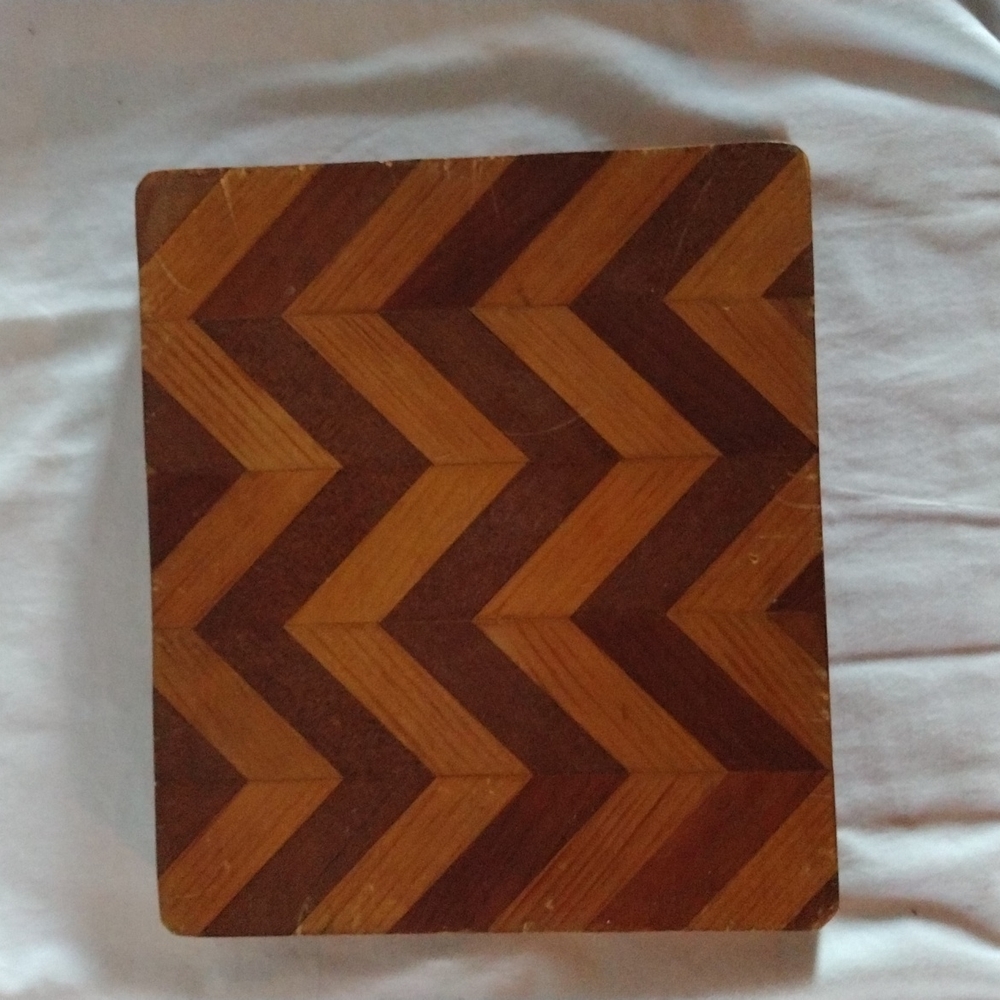 Vintage Herringbone cutting board